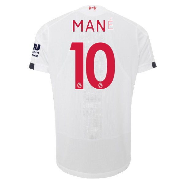 Camiseta Liverpool NO.10 Mane Segunda equipación 2019-2020 Blanco